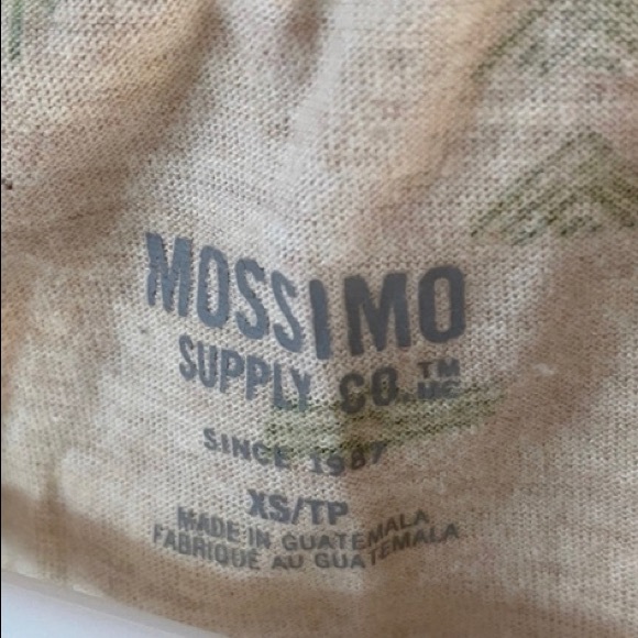 Tan Patterned Tee - Picture 3 of 5